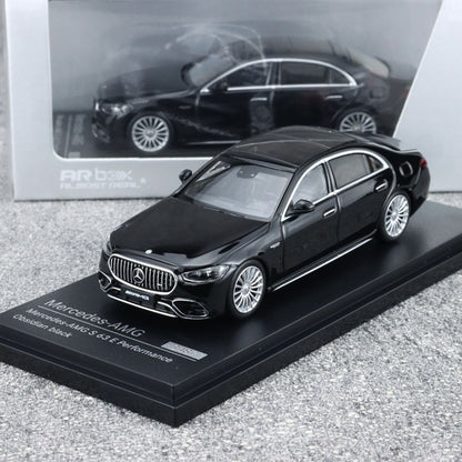 AR Box 1:64 W223 AMG S63 E 7th Gen Diecast Car Models  Collectible Gift