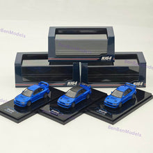 1/64 Hobby Japan Prodrive P25 2023 Impreza 22B Blue Diecast Metal Car