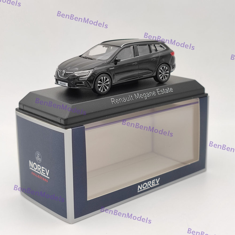 1/43 Norev Renault Megane SUV Diecast Toys Car Models Collection Gifts Black