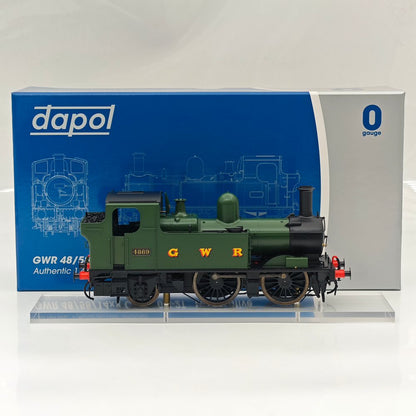 Dapol 7S-006-004 O Gauge 48xx Class 0-4-2T Green Lettered 'GWR' 4869 DCC