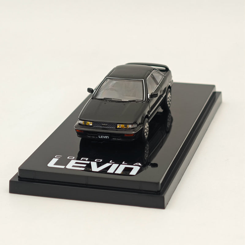 Hobby Japan 1/64 Toyota COROLLA LEVIN GT APEX AE92 Black Metallic HJ641059ABK Diecast Model Car Limited Collection