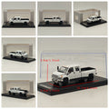 1/64 GOC Chevrolet Kodiac & GMC Topkick C4500 Pickup White Diecast Models Car