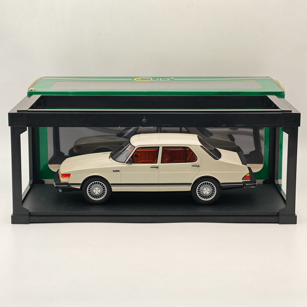 Cult 1/18 SAAB 900 Turbo 4-door 1981 CML099-2 Resin Model Car Collection White