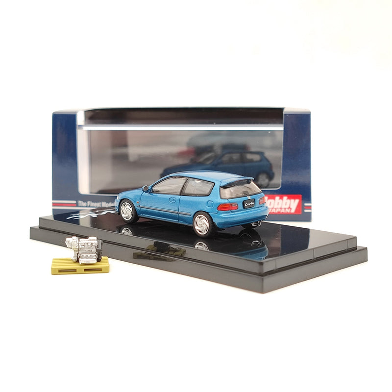 Hobby Japan 1:64 Honda Civic EG6 SiR Ⅱ With Engine Display Model Car HJ641017GG