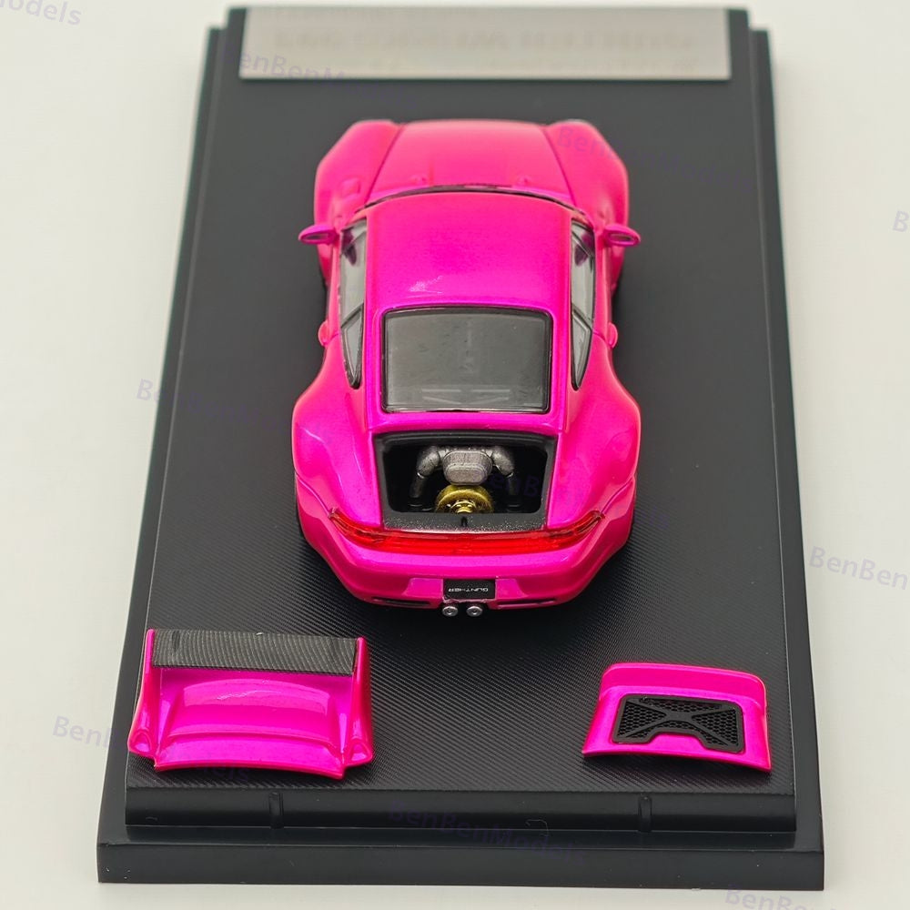 SW 1:64 Porsche Gunther Werks 993 Remastered Diecast Model Car - Four styles are