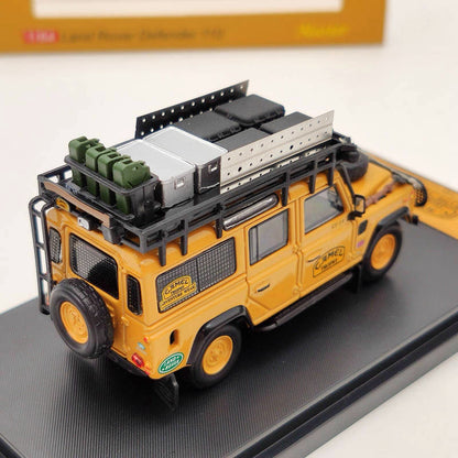 Master 1:64 Land Rover Defender 110 Camel Cup Diecast Model - Collector's Gift | UK Addresses Only