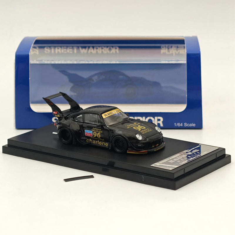 1:64 Street WARRIOR SW PORSCHE RWB 993 CHARLENE HIGH TAIL WING