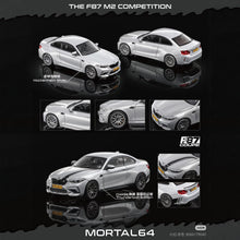 Mortal 1:64 F87 M2 Competition Simulation Alloy Model Car Collection Ornaments