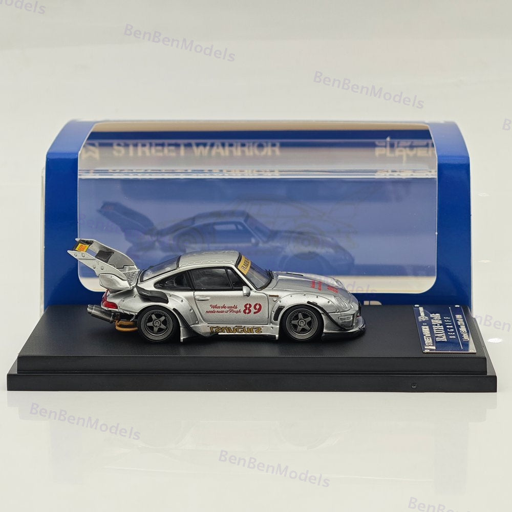 1/64 SW Porsche RWB 993 #89 RAUH-Welt Wide Body Modification Diecast Model Car