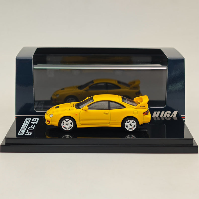 1/64 Hobby Japan Toyota CELICA GT-FOUR ST205 JDM STYLE Yellow HJ642064AY Diecast