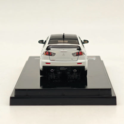 Hobby Japan 1/64 Mitsubishi Lancer Evolution X Final Edition White HJ642053CWP In Stock - US