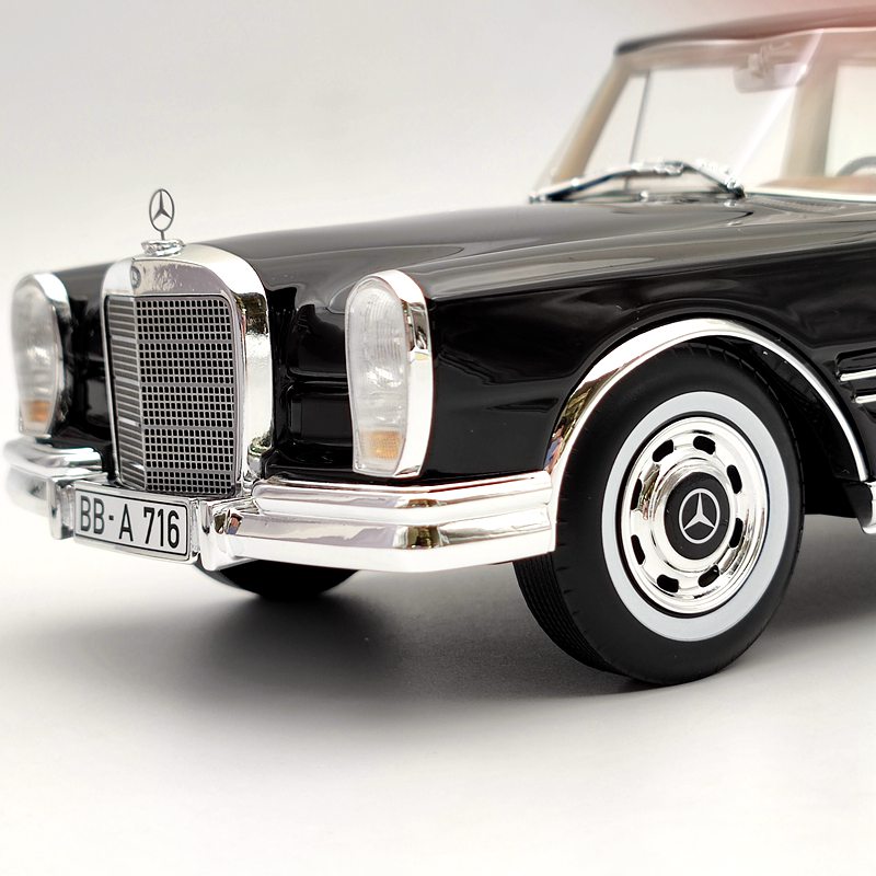 CMF 1:18 Mercedes Benz 600 W100 Nallinger Coupe 1965 CMF18160 Resin Models Used