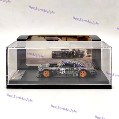 Street Weapon 1:64 Ford Mustang 1965 Ken Block's Hoonicorn #43 Diecast Car Models Limited Gifts In Stock - US