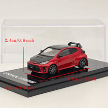 Hobby Japan 1:64 Toyota GRMN YARIS Rally Pacakge with GR PARTS Emotional Red II HJ643024RR Diecast Models Car Collection
