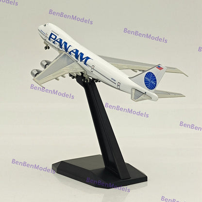 1:400 RM Pan Am Boeing 747-100 N4704U Passenger Airplane Diecast Model In Stock - US
