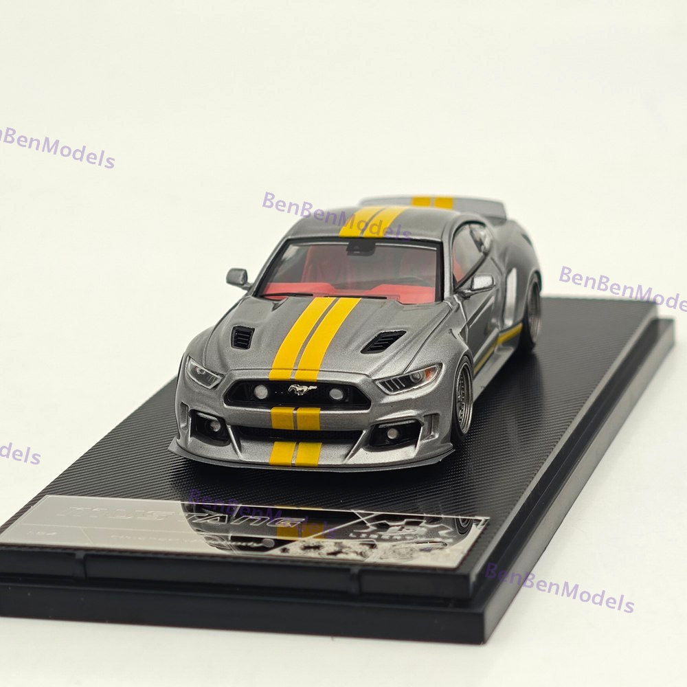 1:64 Liberty Mustang Clinched Widebody Muscle Sports Diecast Metal Car