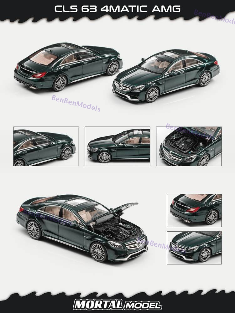 Pre-sale MORTAL 1:64 CLS63 AMG "Demon Eyes" Alloy Diecast Car Model Toys- Collectible Gifts