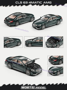 Pre-sale MORTAL 1:64 Mercedes - Benz CLS63 AMG "Demon Eyes" Alloy Diecast Car Model Toys- Collectible Gifts