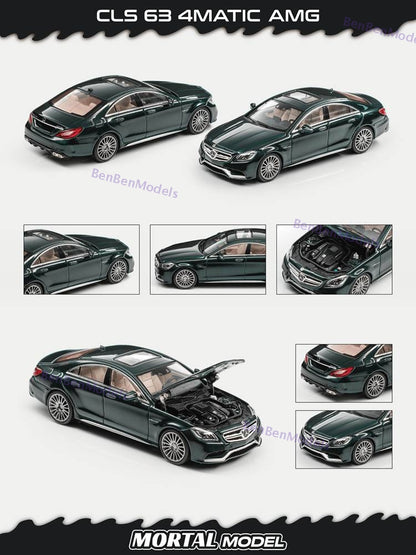 Pre-sale MORTAL 1:64 CLS63 AMG "Demon Eyes" Alloy Diecast Car Model Toys- Collectible Gifts