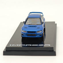 Hobby Japan 1:64 Impreza 22B STi GC8 Rally Custom HJ644041BBL Blue Alloy model