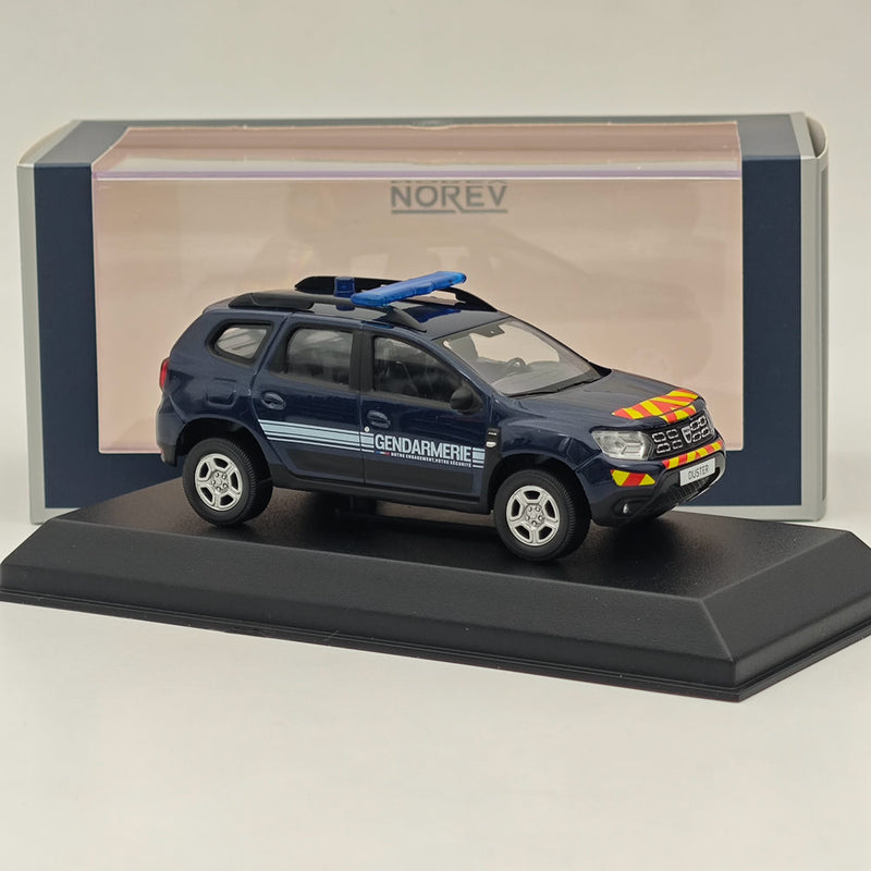 1/43 Norev Dacia Duster Gendamerie 2020 Diecast Models Car Collection Blue