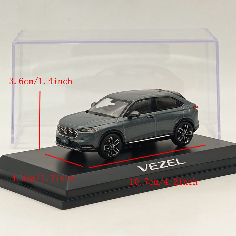 Hobby Japan 1/43 Honda VEZEL Meteoroid Gray (M) HJ433002GM Diecast Model Car