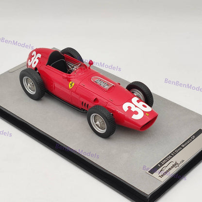 Mythos Series Ferrari 246/256 F1 Dino Monaco GP P.Hill 1960 #36 Tecnomodel 1/18