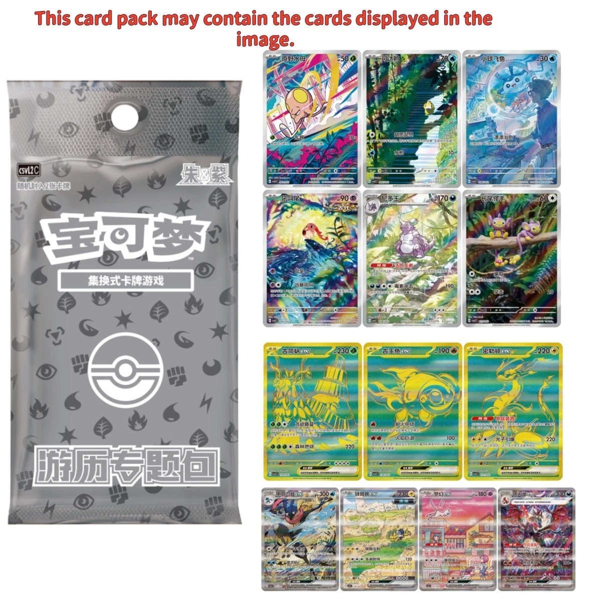 Pokémon Chinese TCG Exclusive 2025 Journey Collection Gift Box