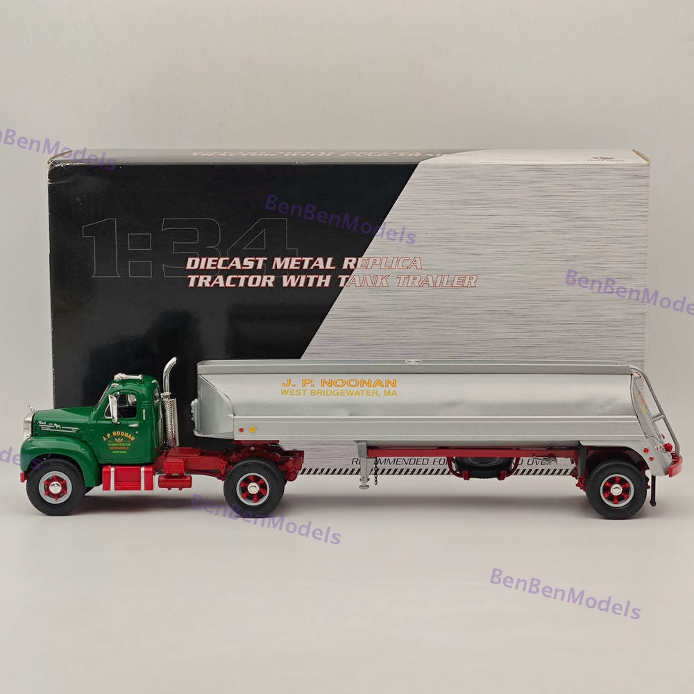 1:34 FIRST GEAR Mack B-Model with 30 Fuel Tank Trailer DIECAST Model 19-4040