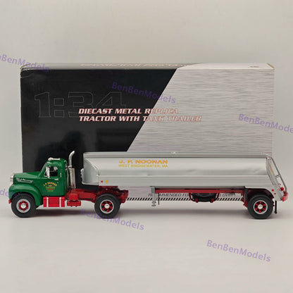 1:34 FIRST GEAR Mack B-Model with 30 Fuel Tank Trailer DIECAST Model 19-4040