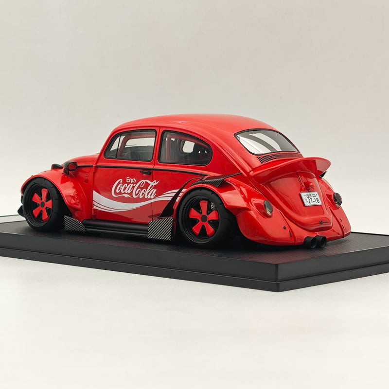 RAM Collectibles 1/18 RWB Volkswagen VW Beetle COCA-COLA WIDE BODY Red RM0029 Resin Model Car Limited Collection