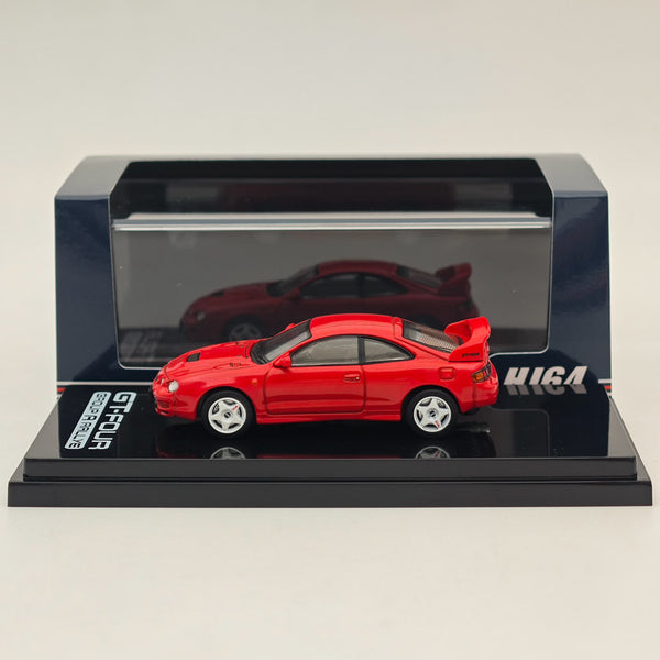 Hobby Japan 1/64 Toyota CELICA GT-FOUR ST205 JDM STYLE Red HJ642064AR Diecast Models Car Collection