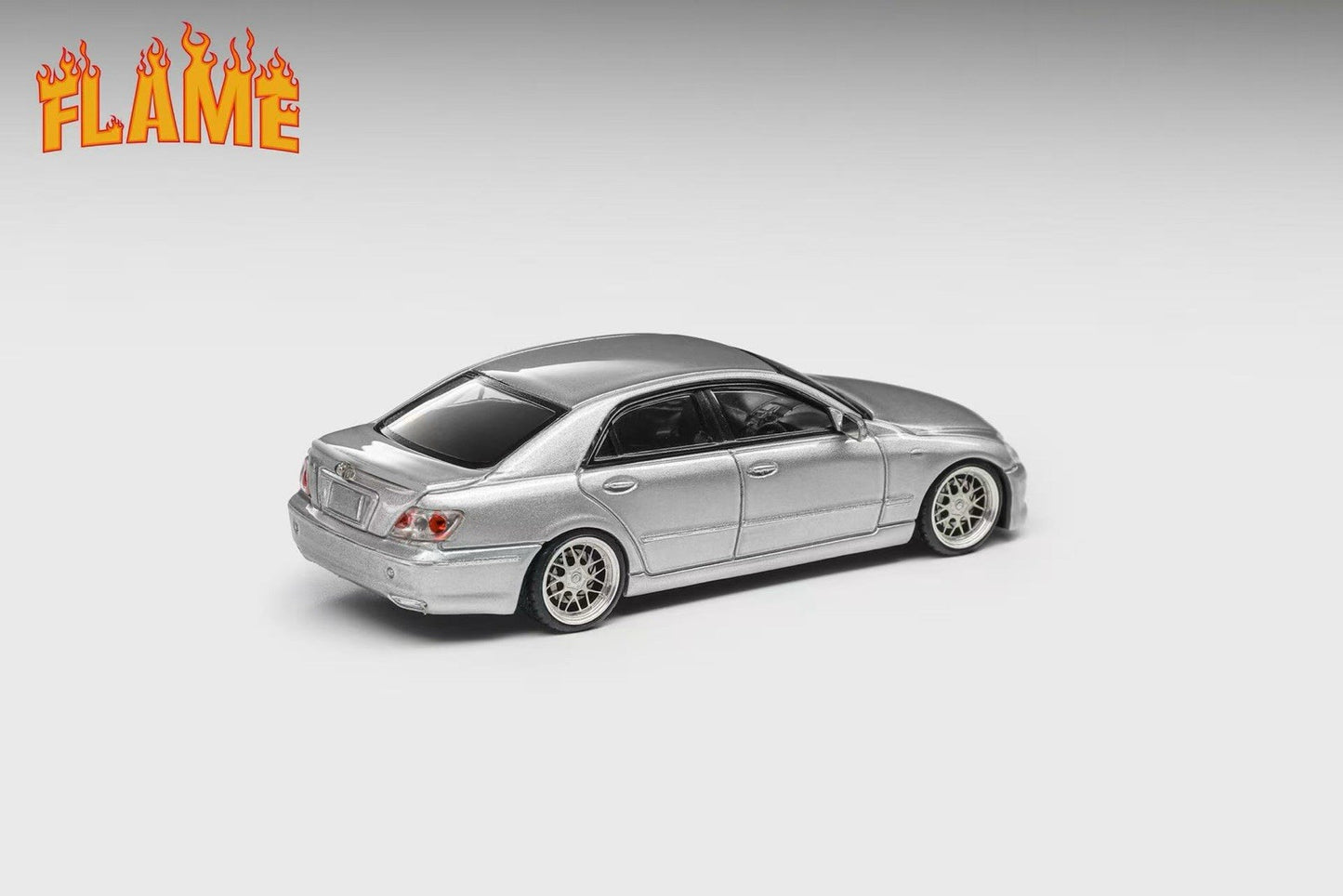 Flame 1/64 Toyota MarkX Classic FR JDM Sedan Gloss Diecast Toys Car Limited 999