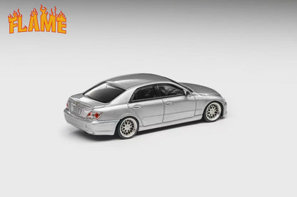 Flame 1/64 Toyota MarkX Classic FR JDM Sedan Gloss Diecast Toys Car Limited 999