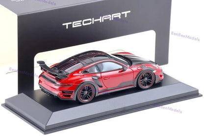 Pre-sale 1:43 Techart Porsche 911 (991-2) GT Street R Coupe Resin Model Car