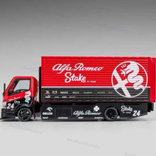 Micro Turbo 1:64 Alfa Romeo Custom Truck Diecast Model Race Livery Collectible