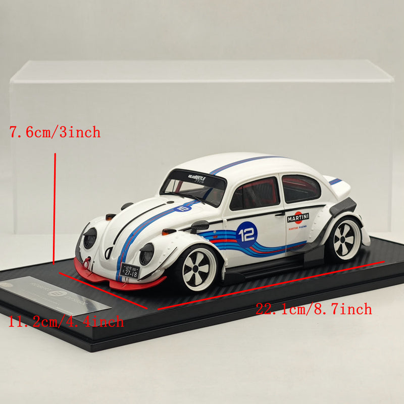 1/18 RAM Collectibles Volkswagen VW Beetle RWB Robert Design White Resin Limited