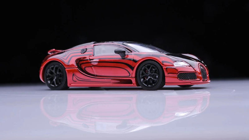 Mortal 1:64 Bugatti Veyron Super Sport Diecast Toys Car Models Collection Gifts Panda Gulf Ceramics Gifts