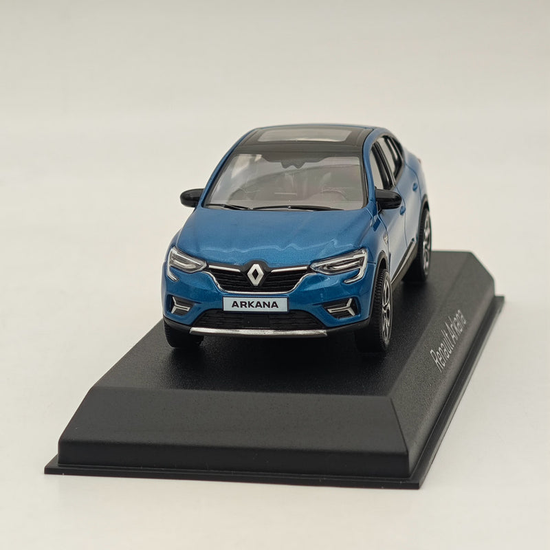 1/43 Norev Renault Arkana Techno 2022 Zanzibar Diecast Model Cars Limited Blue