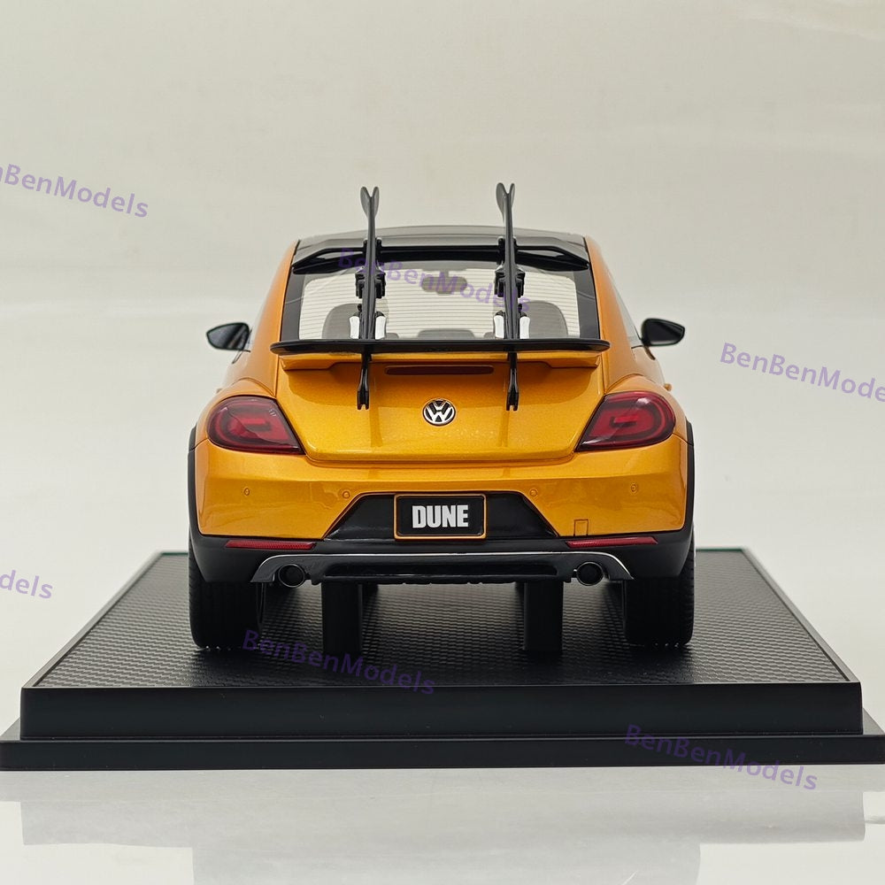 1/18 Volkswagen Beetle Dune Concept Radscale Gold Resin Car Limited Collection