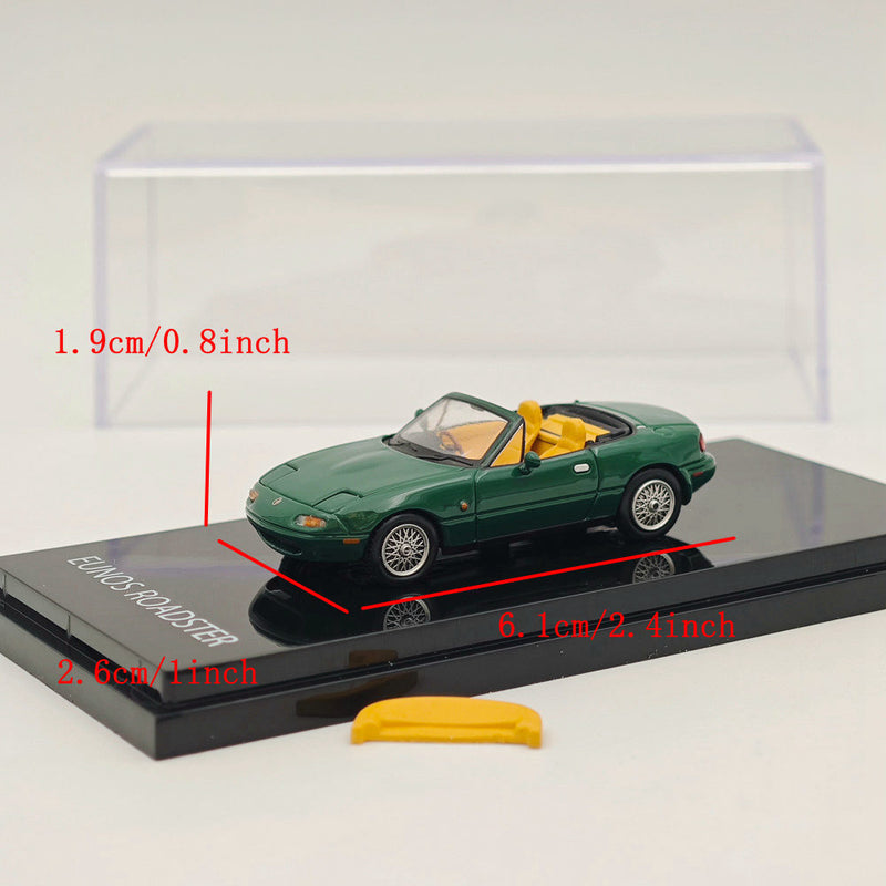 1/64 Hobby JAPAN Mazda EUNOS ROADSTER (NA6CE) V-Special Genuine Options Wheel Diecast Models Car Limited Collection Auto Toys Gift
