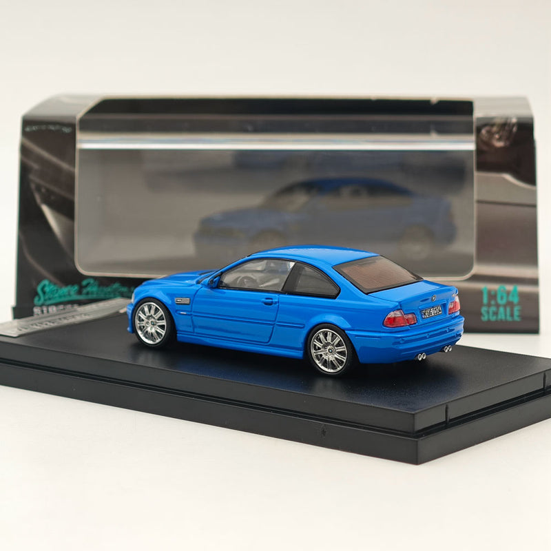 1/64 Street Weapon BMW E46 M3 HICH REV SERIES Blue Diecast Models Car Collection