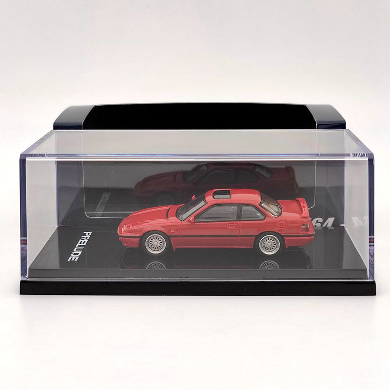 1/64 Hobby Japan Honda PRELUDE Si (BA5) 1989 Customized Ver. Red HJ642002CR Diecast Toys Car Gift