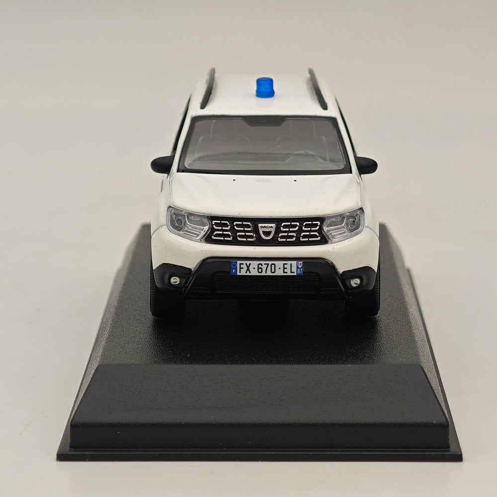 1/43 Norev Dacia Duster 2020 Gendarmerie-Equipe Cynophile modèle moulé sous pression blanc 
