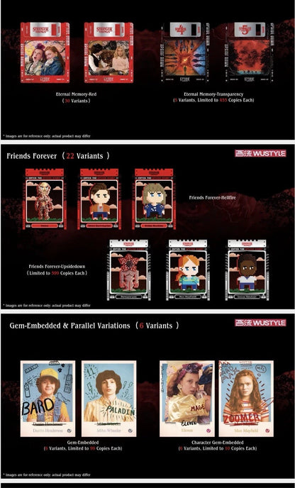 WUSTYLE IN STOCK 2026 Stranger Things Retro Cards Booster Box Factory Sealed