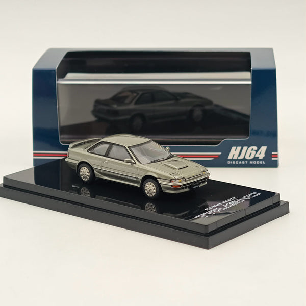 Hobby Japan 1/64 Toyota SPRINTER TRUENO Grayish Green Metallic GT-Z AE92 Diecast