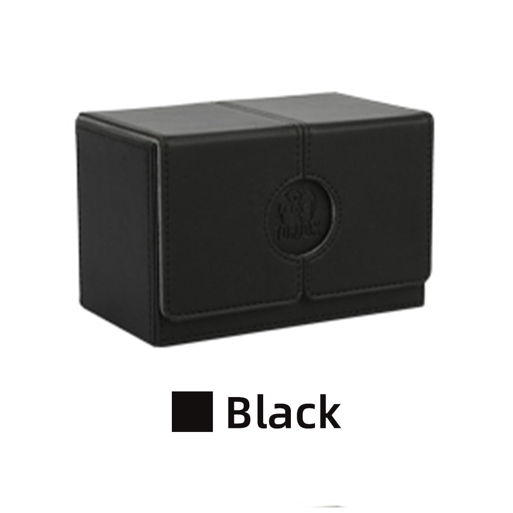 Card Storage Box with Double Sleeves 160+ Yu-Gi-Oh POKEMON PTCG TCG CCG Card Box