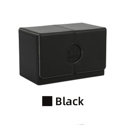 Card Storage Box with Double Sleeves 160+ Yu-Gi-Oh POKEMON PTCG TCG CCG Card Box