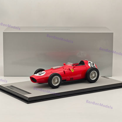 1/18 Tecnomodel Ferrari F.246/256 F1 Dino Winner Reims GP tony Brooks #24 1959