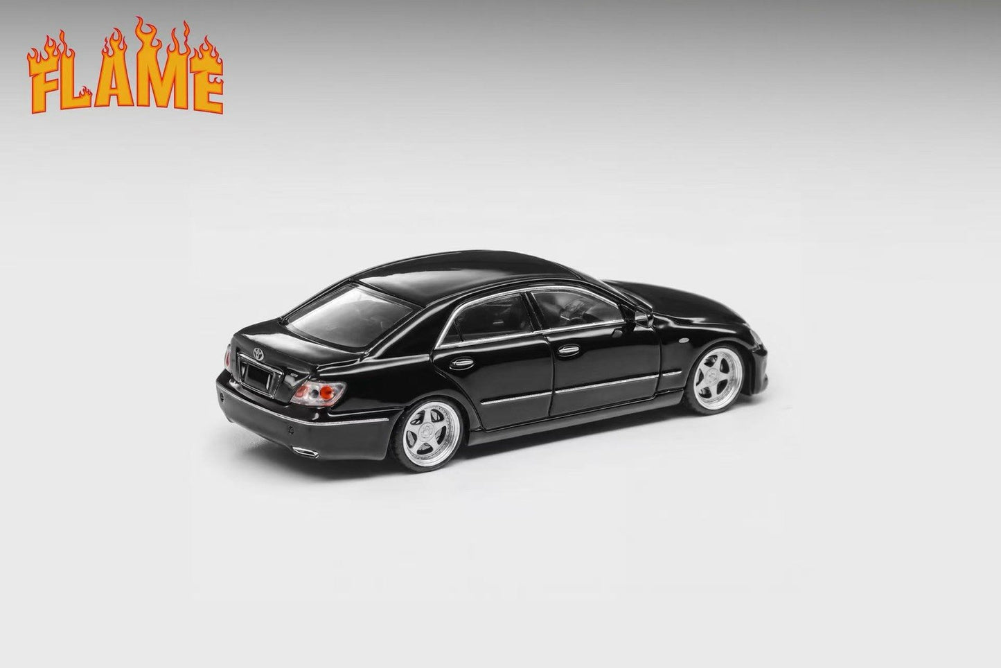 Flame 1/64 Toyota MarkX Classic FR JDM Sedan Gloss Diecast Toys Car Limited 999